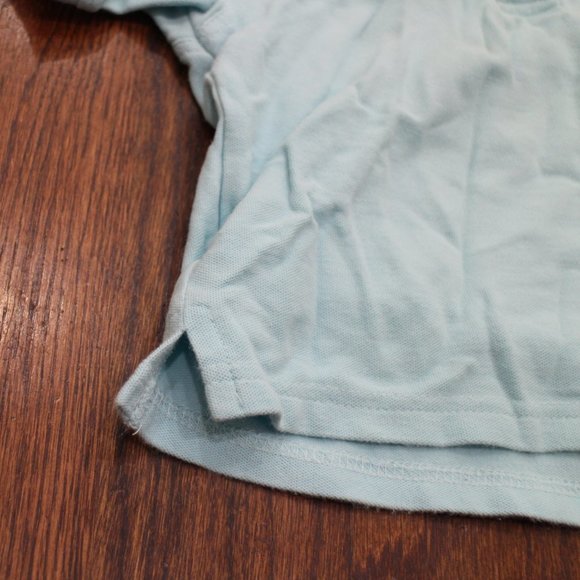 LIKE NEW LT BLUE TEE SHIRT SZ 4 (KIDS) 100% COTTON - Picture 2 of 6